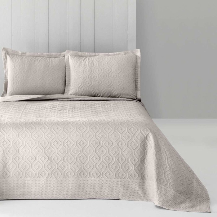 Покрывало Arya 230X250 - 2x(50X70+5) Candy Бежевый