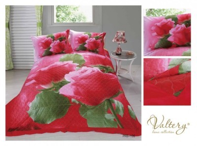 Покрывала сатиновые 3D PRS-135-Евро (220х240) 2 наволочки (50х70)