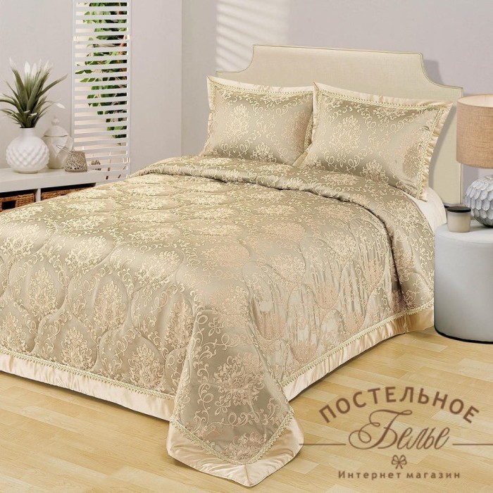 Клавдия (беж) Покрывало 240х260