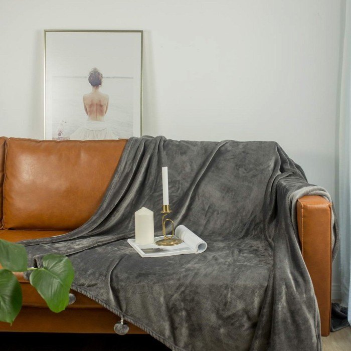 Бубон-жемчуг Новый (стоун) Покрывало 160х220