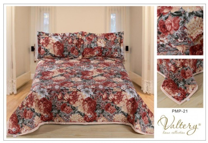 Покрывала софткоттон PMP-21 евро 230х250 2 наволочки 50х70