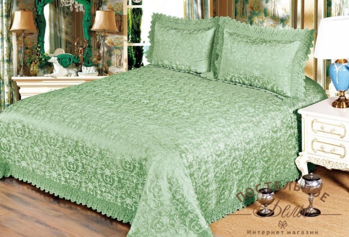 Тиффани (изумруд) Покрывало 240х260