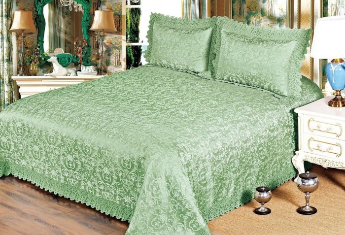 Тиффани (изумруд) Покрывало 240х260