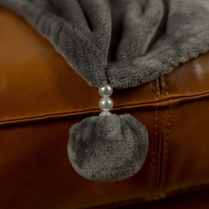 Бубон-жемчуг Новый (стоун) Плед 2х