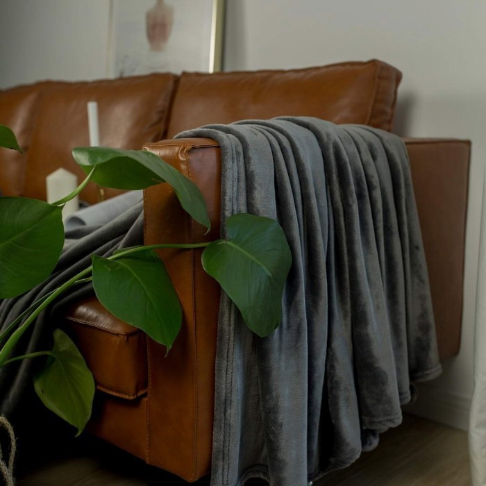 Бубон-жемчуг Новый (стоун) Плед 2х