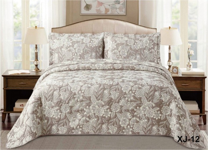 Покрывала XJ-12 евро 240х260 2 наволочки 50х70