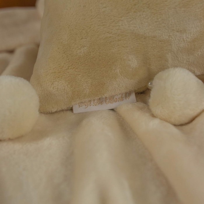 Бубон-жемчуг Новый (молоко) Покрывало 2х