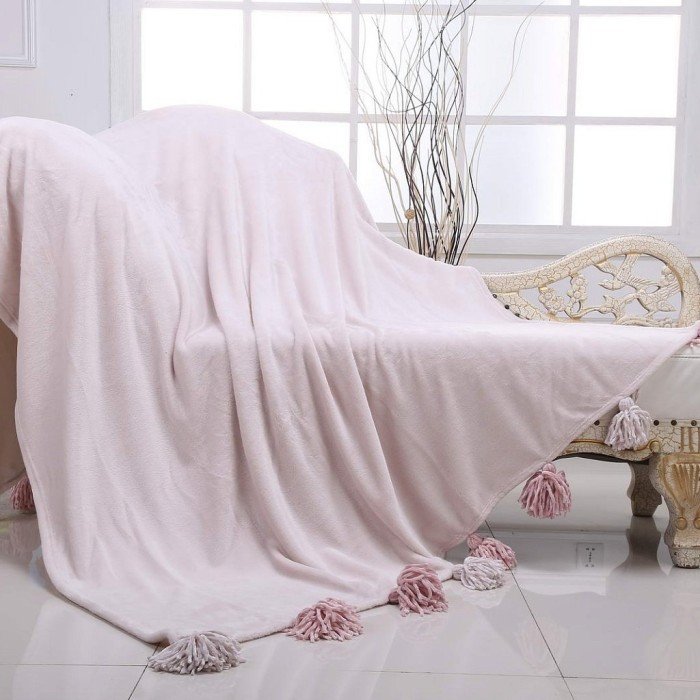 Tassel №2 (пудра) Покрывало 220х230