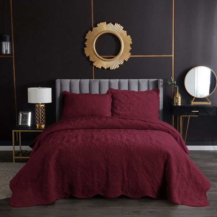 Амара (бордо) Покрывало 240х260