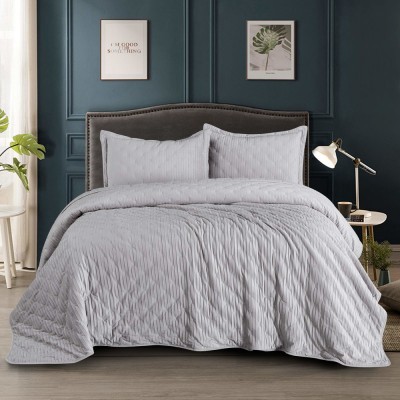 Адажио (серый) Покрывало 240х260