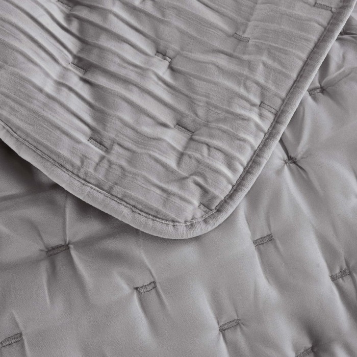 Адажио (серый) Покрывало 240х260