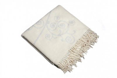 Плед хлопковый, жаккард 4-01 170x200