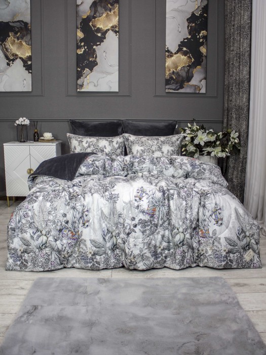 Комплекты для сна Фаворит (графит жемчуг) ABC Egypt Cotton Полуторный