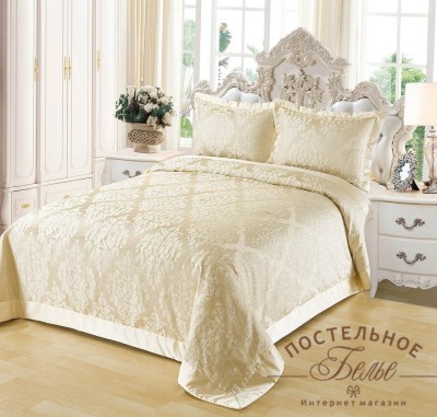 Леонардо (беж) Покрывало 240х260