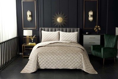 Леонтия (крем) Покрывало 240х260