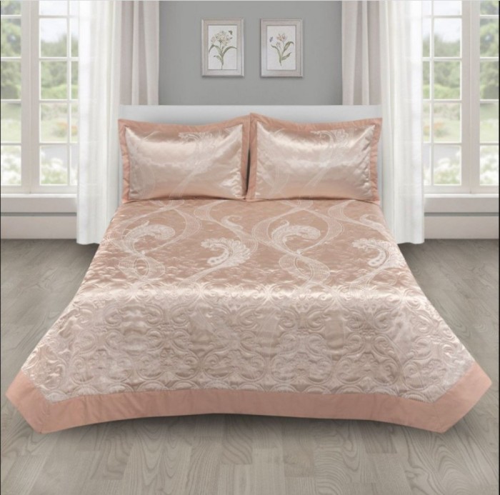 Покрывало жаккардовое PNJC-82 евро 230х250 наволочки 50х70-2шт