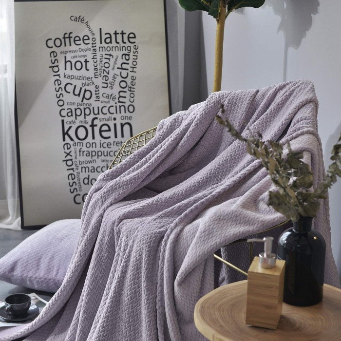 Вива (лиловый) Покрывало 210х230