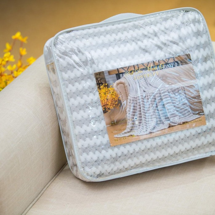 Гринда (серый) Покрывало 220х240