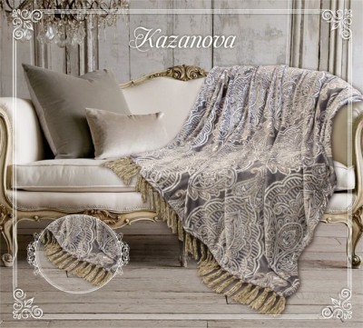 Плед Казанова Плед "Мируар" кисточки 210х230 SR56-270-2.1
