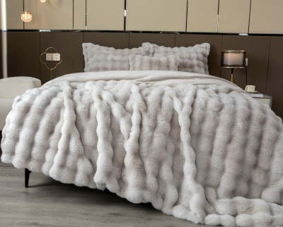 Покрывало декоративное Buffy Premium (дымчатый капучино) 160x220 160х220см