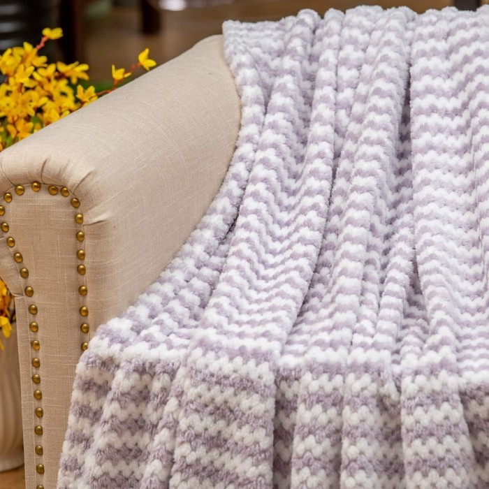 Гринда (лиловый) Покрывало 160х220