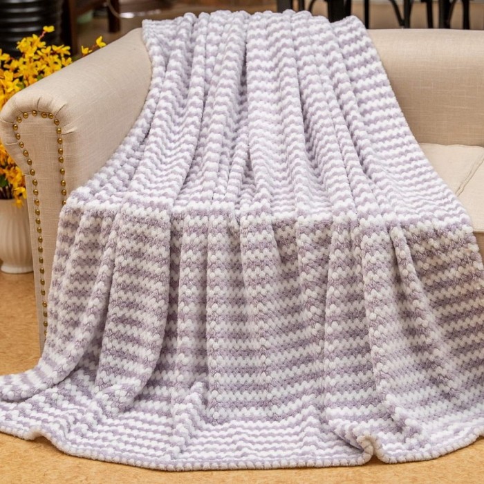 Гринда (лиловый) Покрывало 160х220