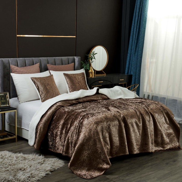 Ундина (кофе) Покрывало 220х240