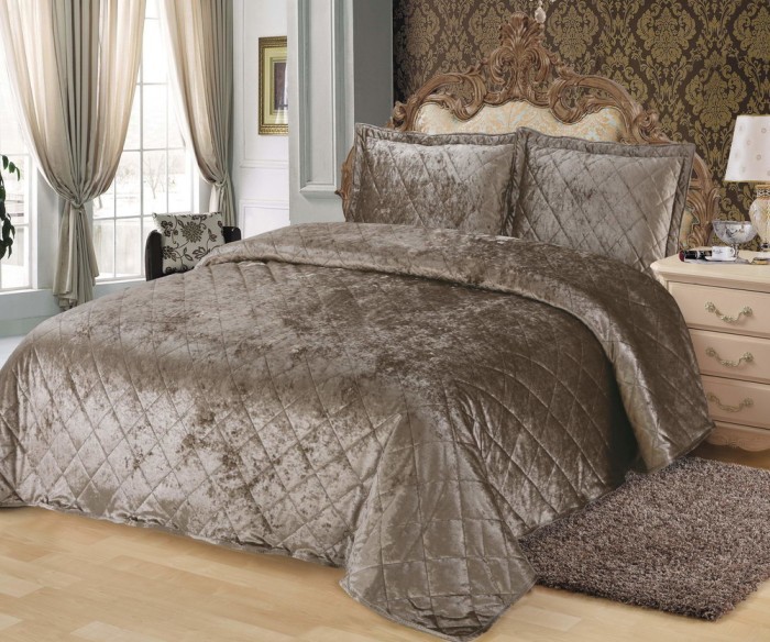 Галаксия (беж) Покрывало 240х260