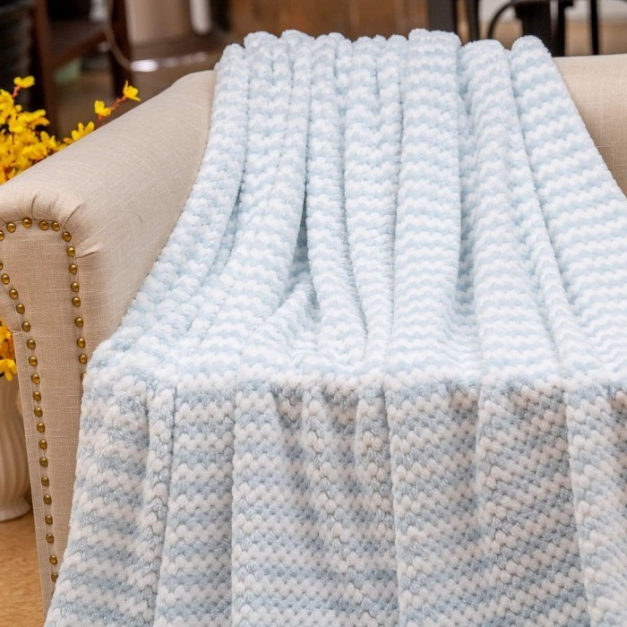 Гринда (голубой) Покрывало 160х220