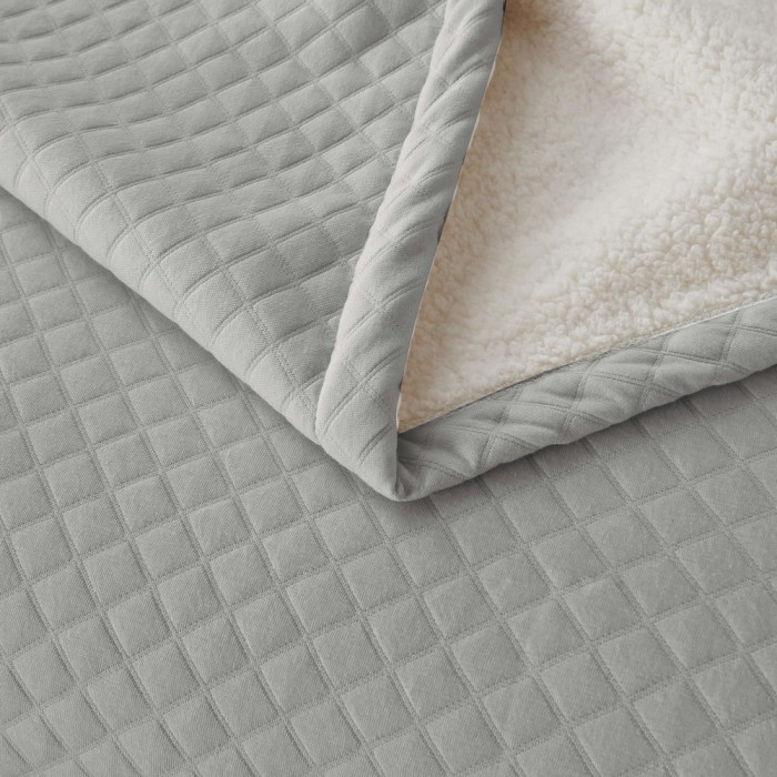 Гранд (серый) 160х220 Покрывало Трикотаж