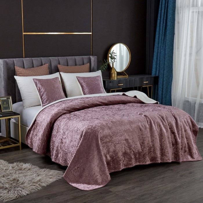 Ундина (пепел роза) Покрывало 220х240