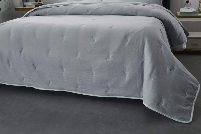 Эрика (серая) Покрывало 230х250