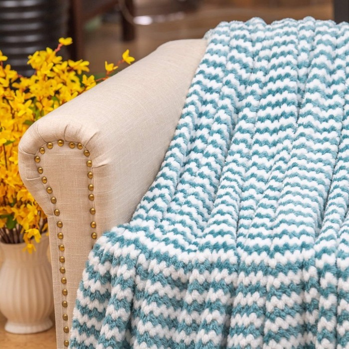 Гринда (морская волна) Покрывало 160х220