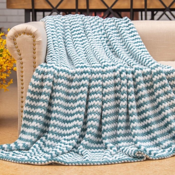 Гринда (морская волна) Покрывало 160х220