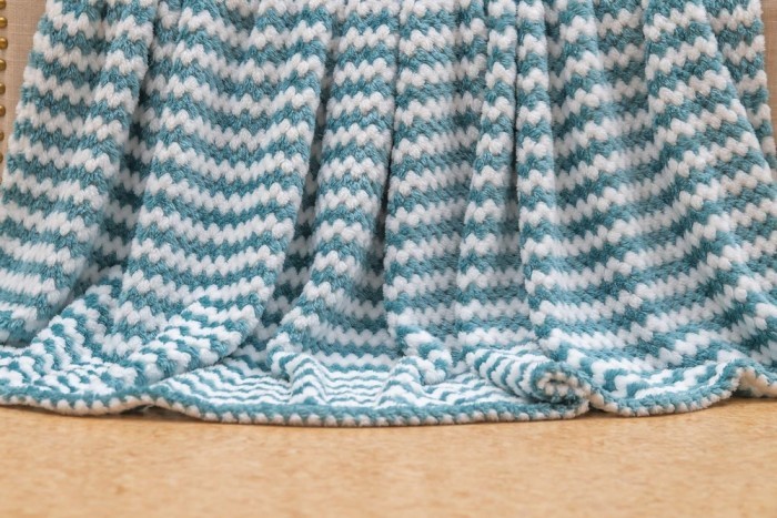 Гринда (морская волна) Покрывало 160х220