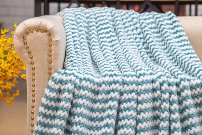 Гринда (морская волна) Покрывало 160х220