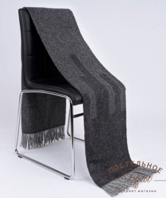 Плед INCALPACA жаккард серый PJ-3 140x200