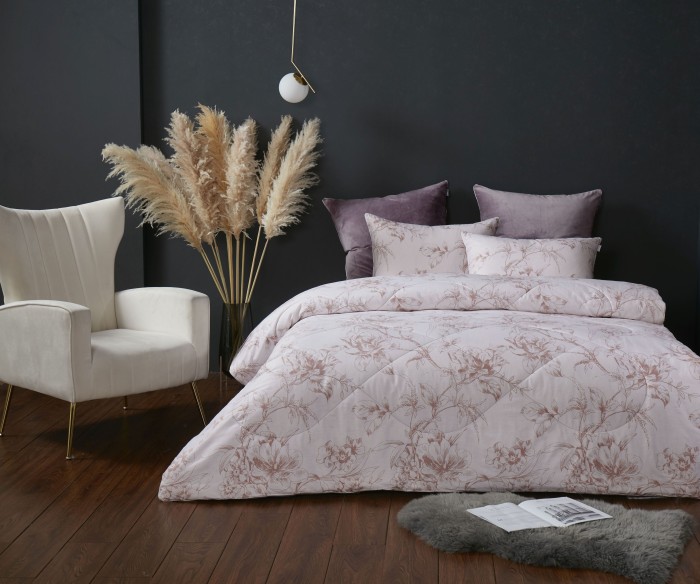 Комплекты для сна Нора (пудра жемчуг) АВС Cotton Евро