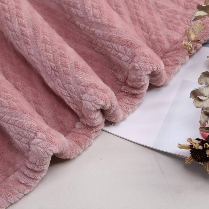 Флориан (пудра) Плед 160х220