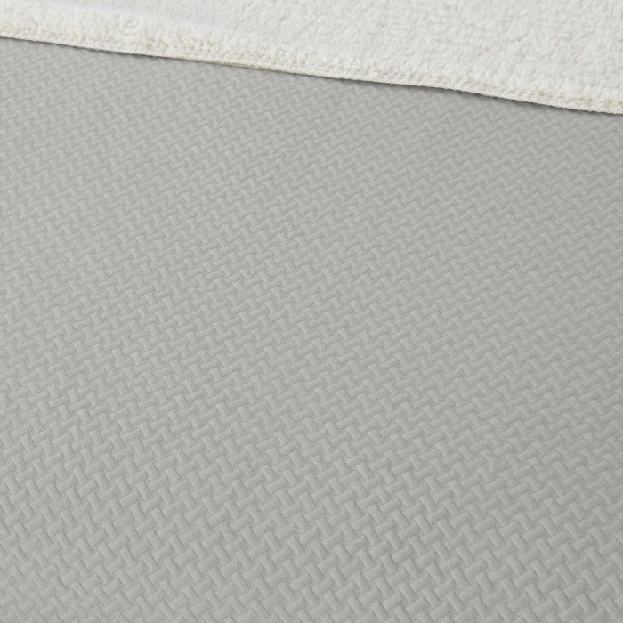 Аманда (серая) 160х220 Покрывало Трикотаж