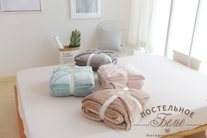 София (розовая) Покрывало 160х220