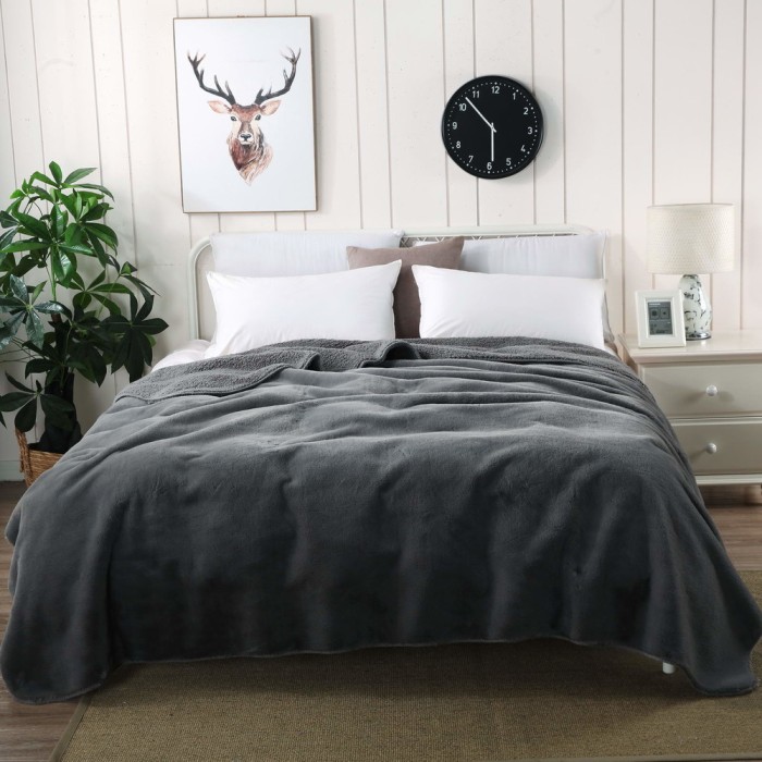 Аурелия (антрацит) Покрывало 160х220