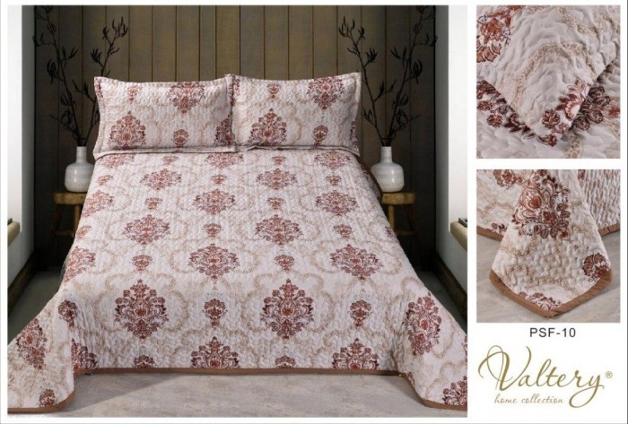 Покрывала полисатин PSF-10 евро 230х250 2 наволочки 50х70