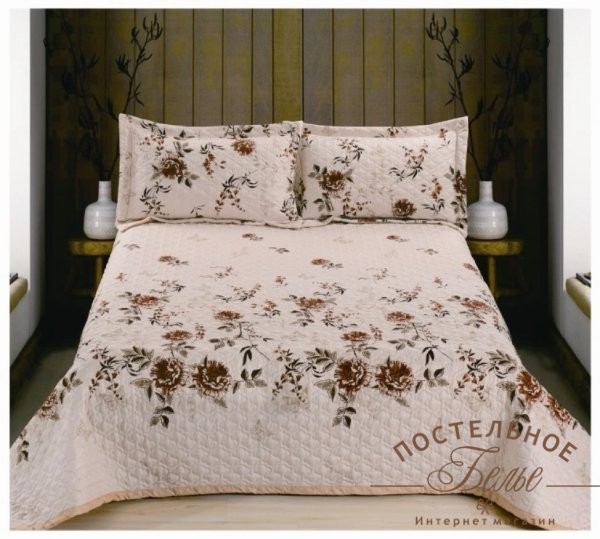 Покрывала софткоттон PMP-41 евро 230х250 2 наволочки 50х70