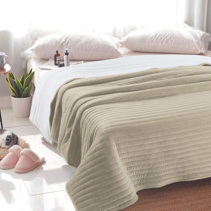 Либерти (беж) Покрывало 160х220