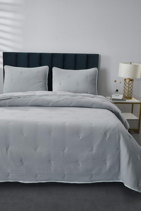 Эрика (серая) Покрывало 160х220