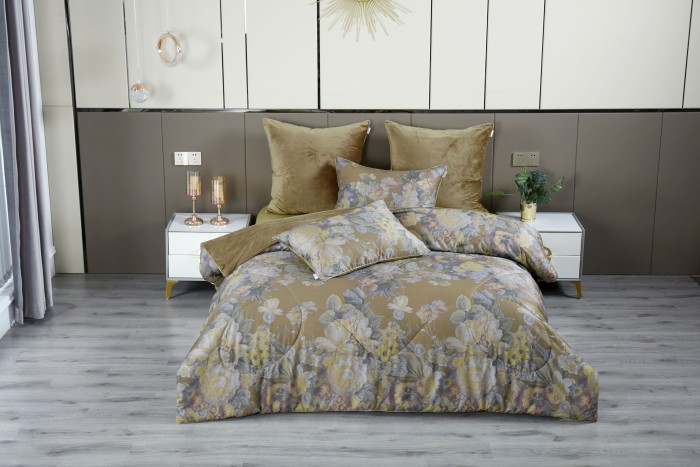 Комплекты для сна Филис (охра олива) ABC Egypt Cotton Евро