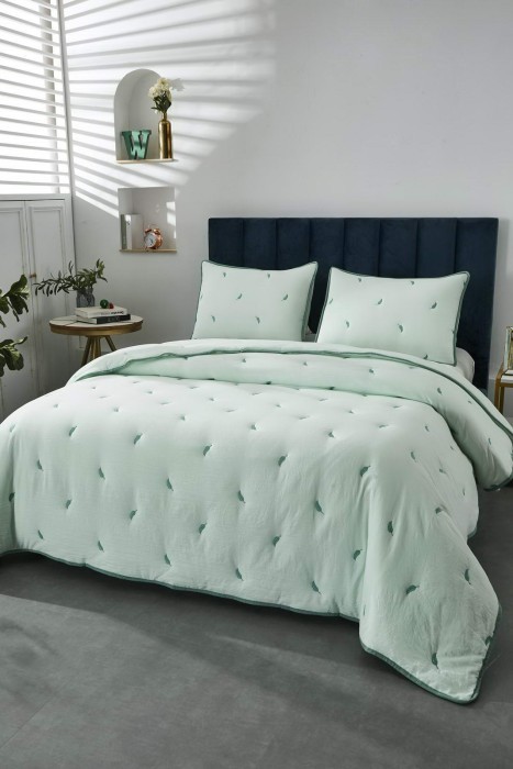 Эрика (ментол) Покрывало 160х220