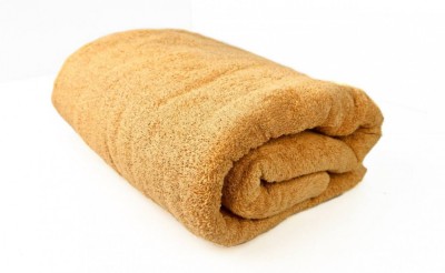 Покрывало махровое бежевый 150 х 220 см