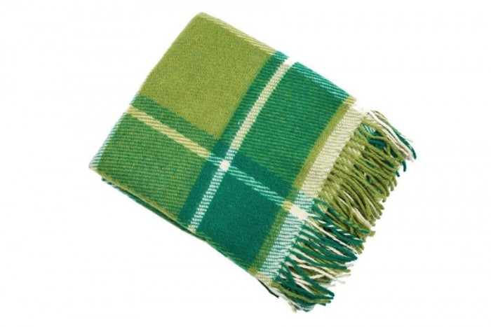 Плед 100% новозеландская шерсть 1 140x200